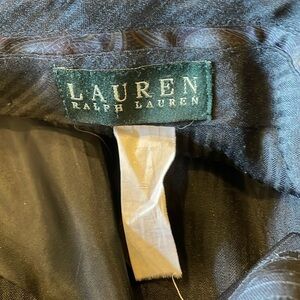 Lauren Ralph Lauren Mens 36 Black
Pinstriped Wool Dress Pants